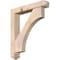 Ekena Millwork Westlake Arts and Crafts Smooth Bracket w/ Offset Brace, Douglas Fir, 5 1/2"W x 30"D x 34"H BKT0604X30X34WTL03SDF - alternate 1